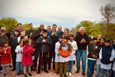 Napenay: después de años de reclamos, el camino a la escuela ya no depende del clima