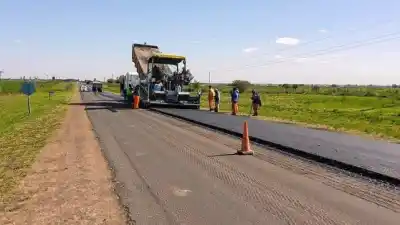 Ruta 12: las obras que obligan a frenar y cambiar de carril en un tramo clave de Entre Ríos