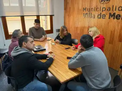 Se sentaron a negociar por el comercio de Merlo y salió un anuncio que nadie esperaba