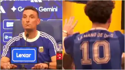 ¿Qué dijo el hincha que dejó a Scaloni sin palabras?