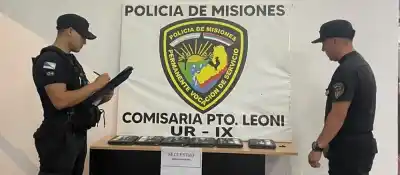 Ocultas entre el monte: encontraron las netbooks robadas a una escuela de Puerto Leoni