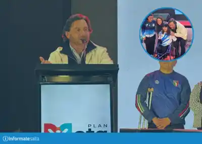 Sáenz entregó una silla de competencia a una campeona salteña y dejó una frase que retumba en los clubes