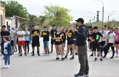 Villa Ángela estrenó su primera maratón estudiantil y ya sueña con que sea un clásico