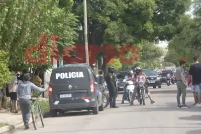 Llamaron a la ambulancia en el barrio Juan Felipe Ibarra, pero ya no hubo nada que hacer