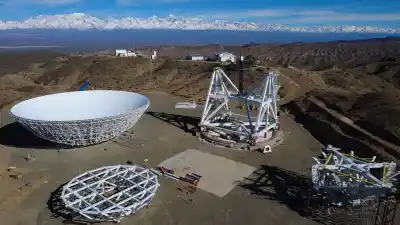 La antena gigante de Barreal que lleva más de un año esperando una respuesta que no llega