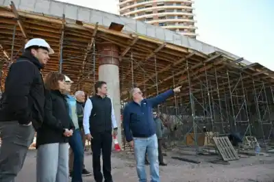 La obra que iba a terminar en junio y ahora quieren inaugurar antes: el anuncio del intendente de Neuquén