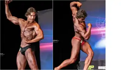 Un debut que arrasó en el podio: el hijo de una leyenda del culturismo marcó su ingreso formal