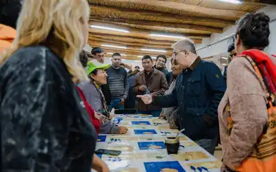 Jalil se reunió con vecinos de Fiambalá y viaja a Buenos Aires con una misión clave