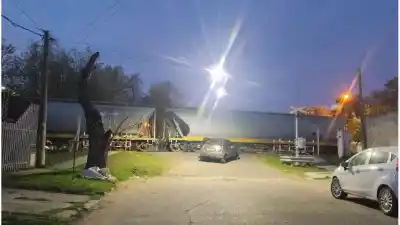 Un tren de carga descarriló en Santa Fe: los troncos que nadie esperaba en las vías