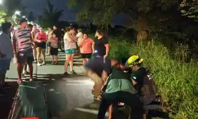 Impacto nocturno en la ruta 331: dos heridos tras colisión entre motocicleta y bicicleta