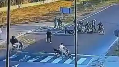 Una patota de motochorros los acorraló en Alto La Viña: la cifra que reveló la denuncia