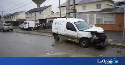 Chocó una camioneta en pleno centro de Río Gallegos y una vecina estalló: "En cualquier momento se van a meter a mi casa"