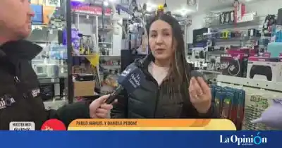 Ella le gritó 'andate' con una trincheta, pero lo que pasó después la dejó sin palabras