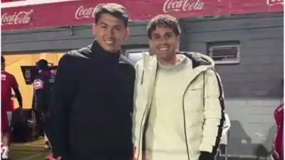 El pibe que se formó en Unión volvió a Santa Fe y apareció en el 15 de Abril: a quién fue a ver