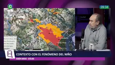 El geólogo que alerta por el "diluvio" de noticias falsas sobre El Niño en Chaco