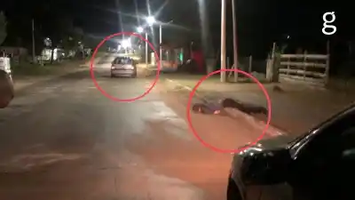 Un atropello en la madrugada y lo que hallaron en el auto dejó a todos en shock