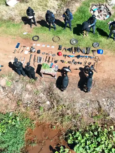 La Policía allanó una casa en Iguazú y adentro había algo que no esperaban