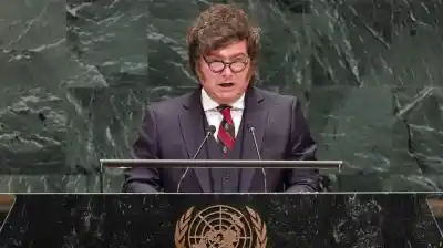 Milei les abrió la puerta a los inversores en la ONU, pero les puso una condición
