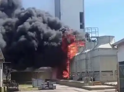 Soldadura, chispas y alarma en Coteminas: lo que se supo del incendio en la Ruta 11