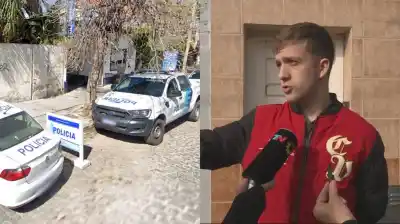 Un vecino los vio escapar de la casa en Bernal: "Tenían pasamontañas y guantes"