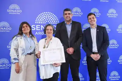 "Transformó una inquietud en un proyecto": el reconocimiento que recibió una pampeana en el Senado