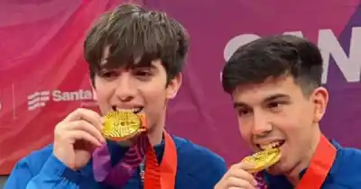 Oro para Mendoza: Santiago Lorenzo se subió a lo más alto en Santa Fe