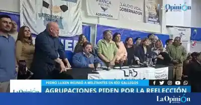 Luxen juntó a los militantes en el CIAP y dejó un pedido que mira al futuro electoral