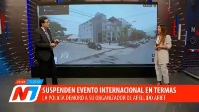 El Campeonato de Masaje Latino en Termas tenía todo listo, pero terminó con su organizador detenido