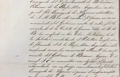 Dos papeles guardados 193 años en Santiago del Estero que reescriben el primer día de Malvinas