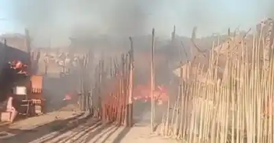 El fuego arrasó dos casas en La Banda: el dato que cambió todo estaba adentro