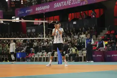 El fueguino José Cejas va por el pase a la final del Sudamericano de Vóley