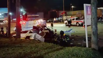 El choque en San Vicente que conmocionó a Misiones: uno de los heridos sigue en terapia intensiva