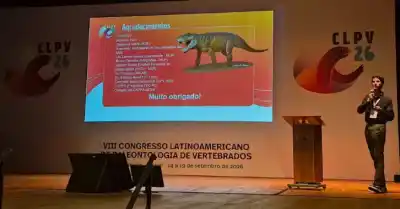 Investigadores riojanos viajaron a Brasil con un hallazgo que reescribe el pasado de Talampaya