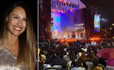Pampita llega a la Fiesta Nacional de los Estudiantes y su rol en la elección desató las sospechas