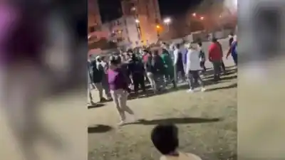 El clásico de la zona sur terminó en batalla campal: quién quedó herido