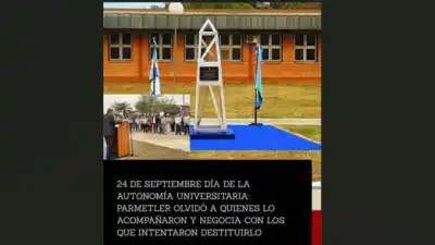 UNaF: el rector Parmetler sorprende con un giro de aliados que nadie esperaba
