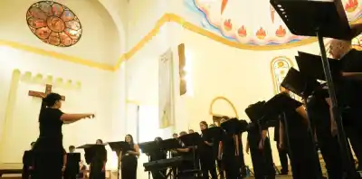 "No vivo de la música, vivo para la música": la frase que resume 15 años de un coro misionero