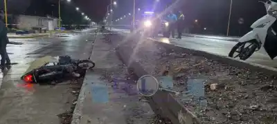 Aguilares: Trágico final de un joven motociclista