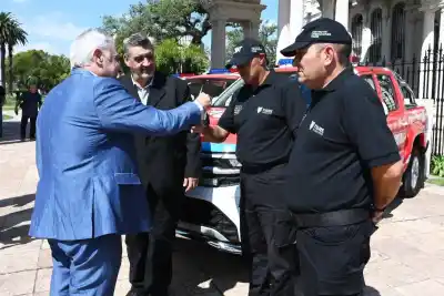 Incorporan 25 vehículos de última generación para reforzar la seguridad en las calles