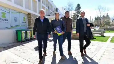 Zapala apunta a tener todas sus calles de asfalto: el anuncio que cambia la ciudad