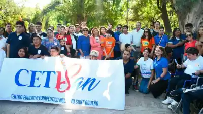Una jornada especial en el parque que busca cambiar la mirada sobre una condición
