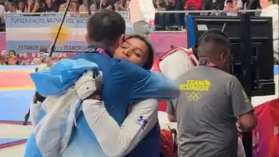 Perdió en su debut, pero la rosarina se llevó una medalla en los Suramericanos