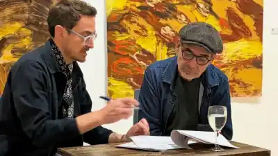 Donó 15 obras al Museo Provincial de Artes y reveló un detalle de su muestra que nadie esperaba