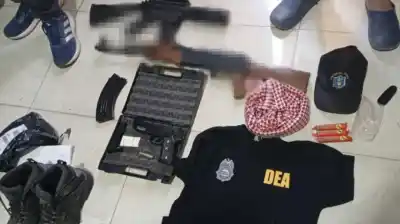 Allanaron la casa de la bandera nazi en Chaco y lo que encontraron adentro no tenía nada que ver