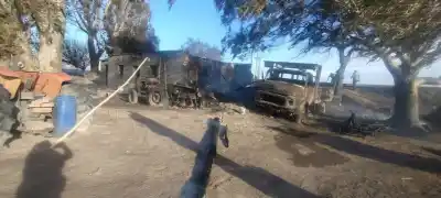 El fuego arrasó su casa en Angaco: lo que hicieron para salvar a los chicos cambió todo