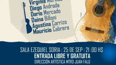 Guitarras del Mundo vuelve a Catamarca: seis nombres en una noche que no se paga