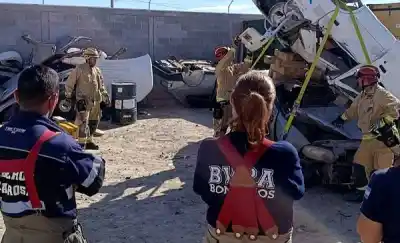 Bomberos de Madryn recibieron a cuarteles de todo el país: qué se entrenó puertas adentro