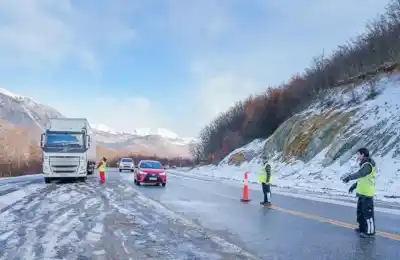 Rutas de Tierra del Fuego: por qué las cubiertas de invierno siguen siendo obligatorias