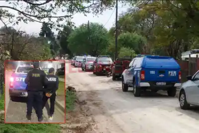 La Policía rodeó una casa en Paraná y salió con el sospechoso del crimen de El Perejil