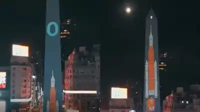 Un hito en el cielo y una proyección en el corazón porteño: lo que nadie se esperaba ver